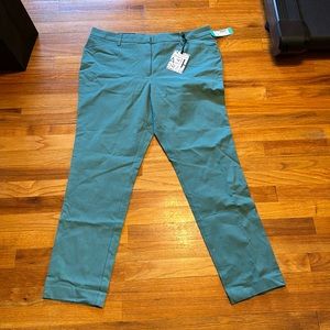 NWT 41 Hawthorne Adjustable Hem Mid-Rise Straight Leg Pant